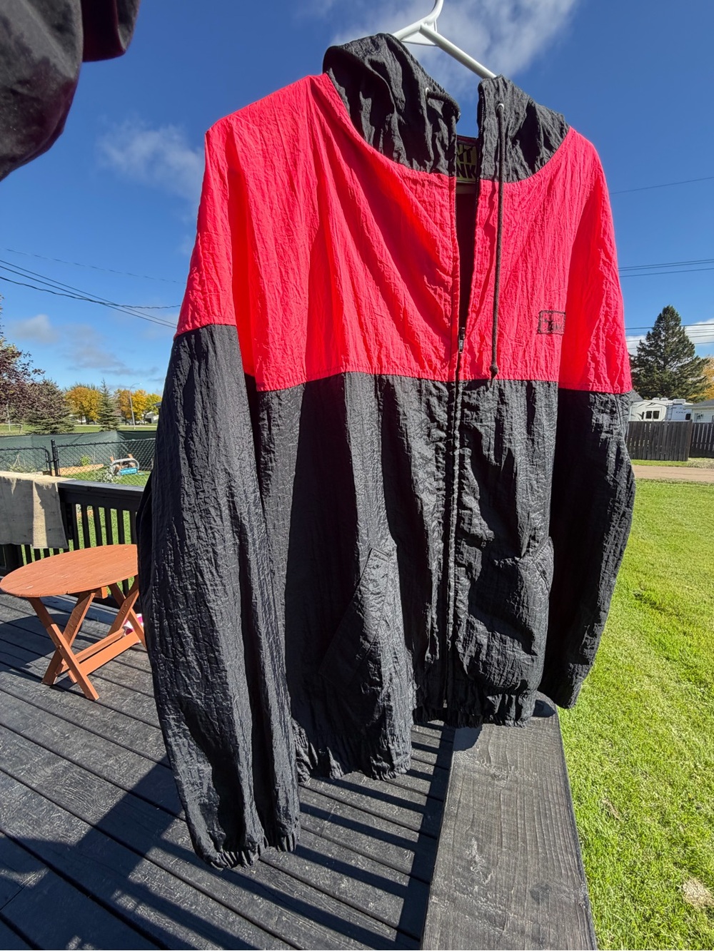 Vintage Oversized Point Blank Windbreaker Jacket